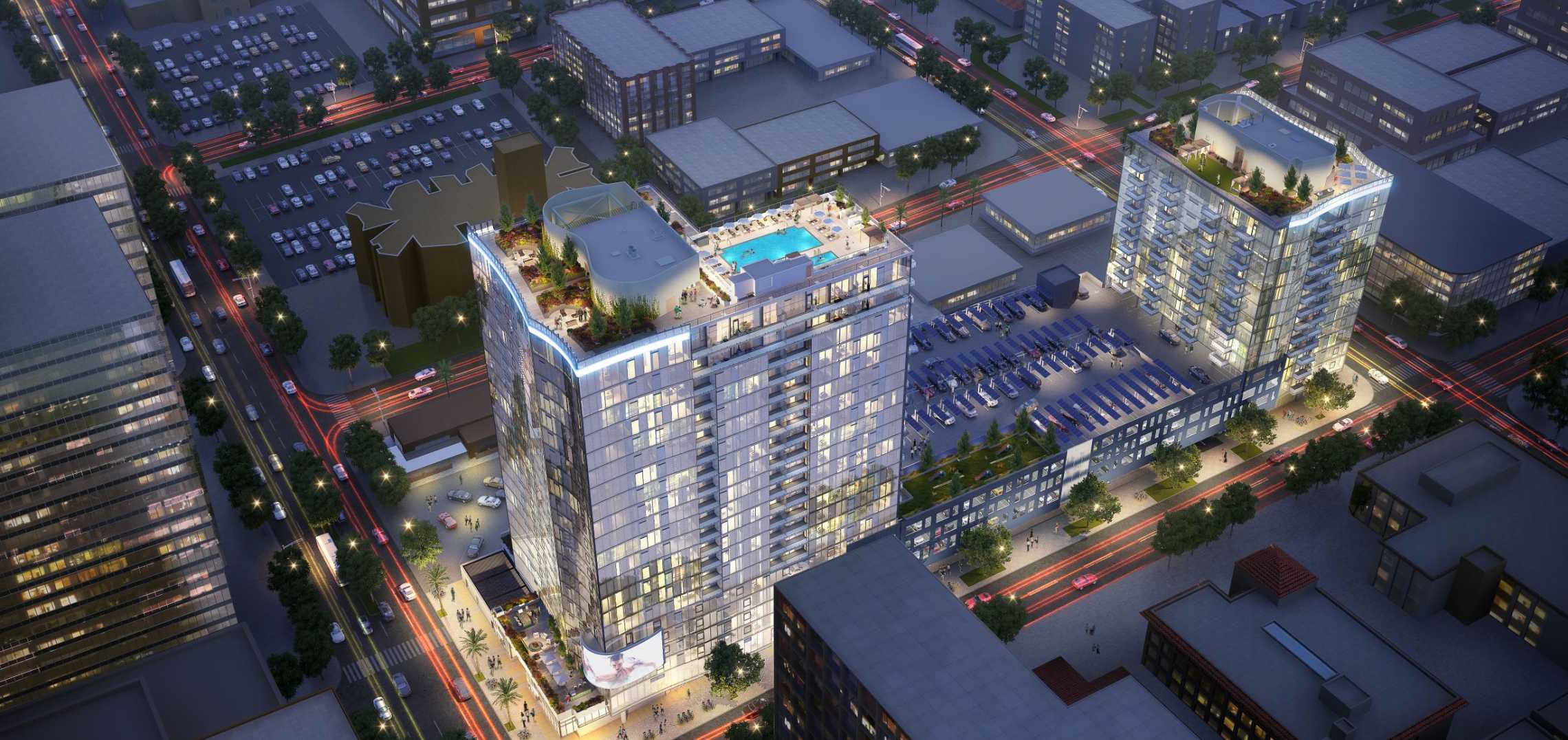 Two-tower Development Breaks Ground In Koreatown | Urbanize LA